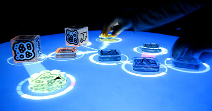 The reacTable, powered by reacTIVision